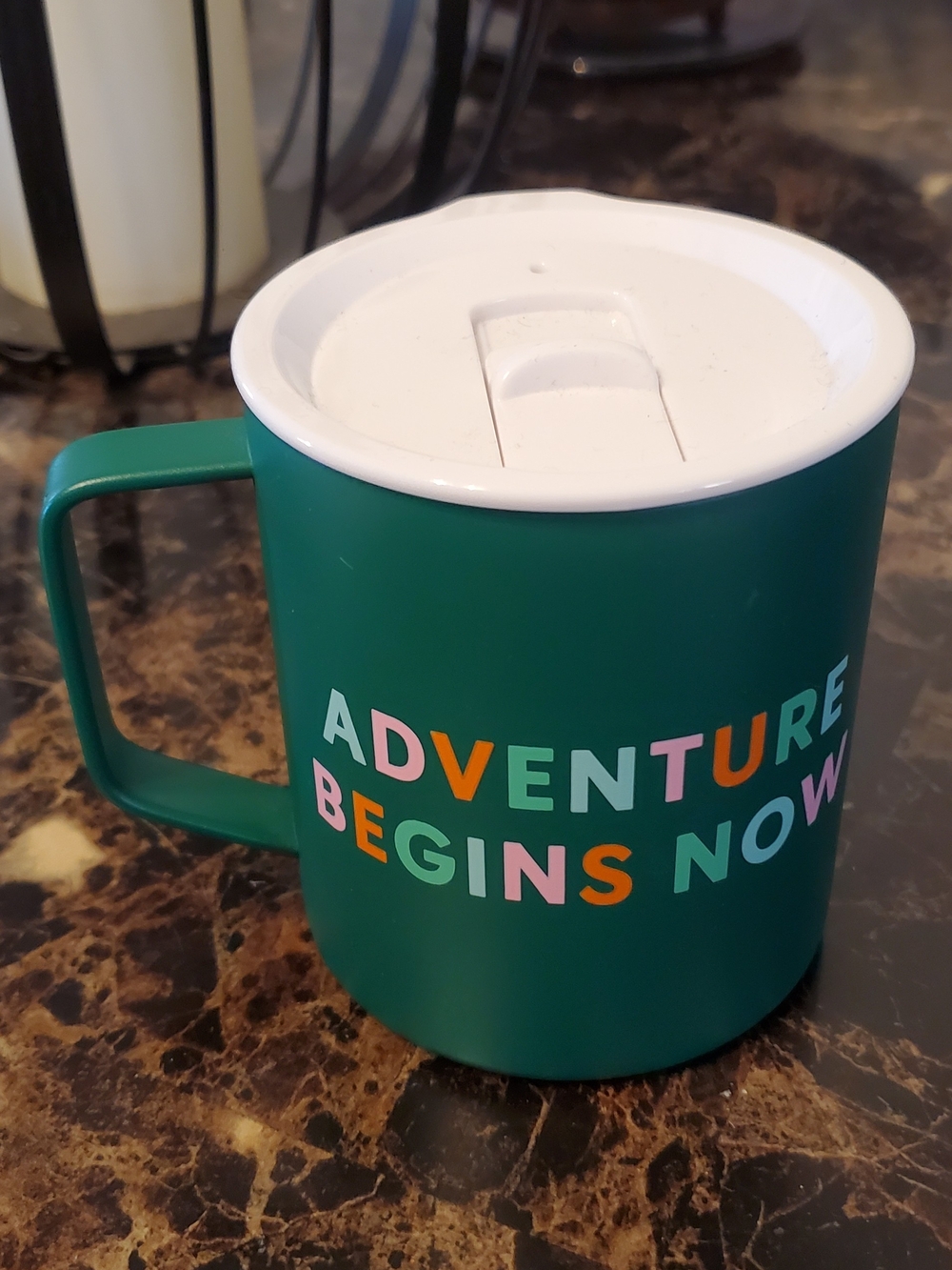 Starbucks Green Adventure Spillproof Travel Mug 12oz